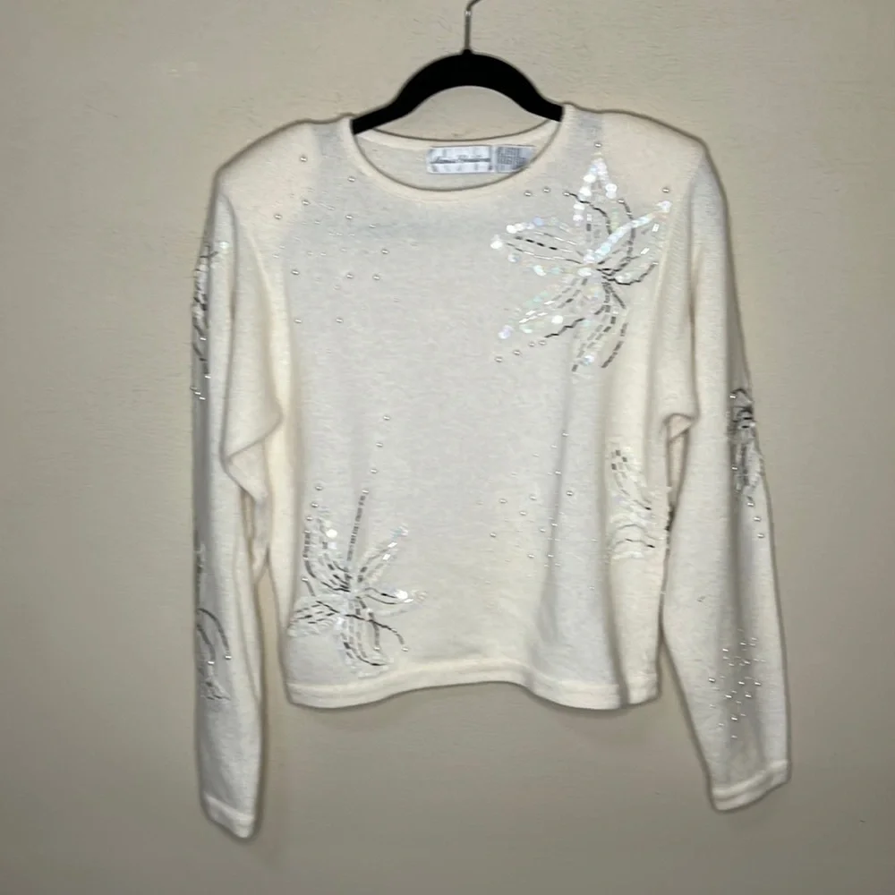 Vintage Marisa Christina Lambswool angora blend sweater
